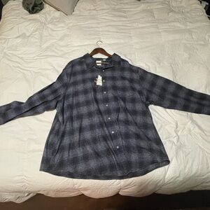 NWT Rowm brand flannel shirt. 3xb